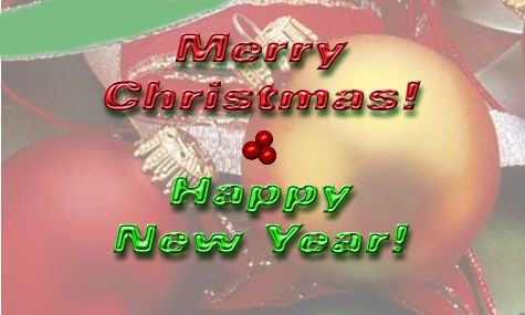 Christmas Card - Merry Christmas & Happy New Year