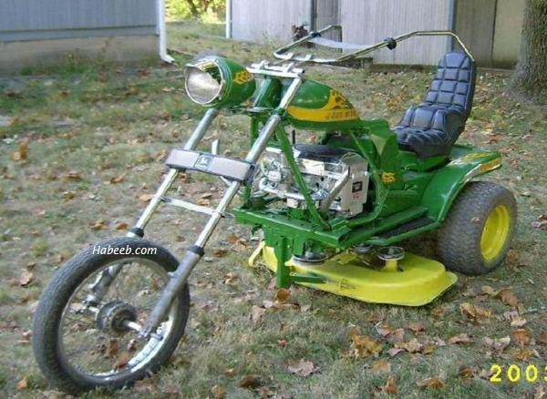 Funny redneck mower motorcycle (funny pics 