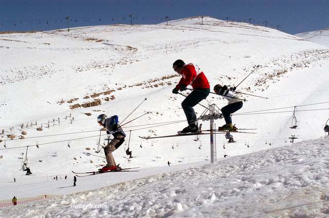 skiing lebanon
