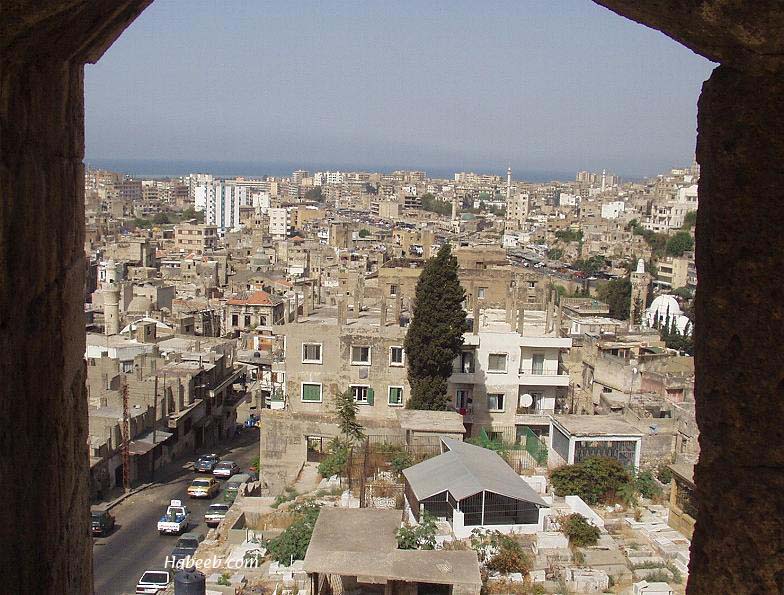 Tripoli, Lebanon as seen from the Citadel 